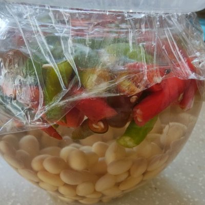 簡單好吃的爽口的下飯菜_辣椒泡豆子,秒變大廚 簡單好吃的爽口的下飯菜_辣椒泡豆子,秒變大廚