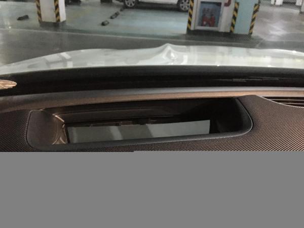 21款賓士GLS450改裝HUD抬頭顯示，什麼情況才會有重影？