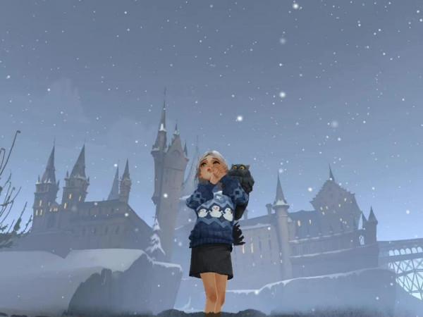 哈利波特手遊冬日大片新鮮出爐，邀雪花共舞玩浪漫，太會了