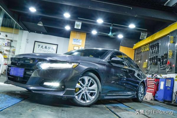 TEI Racing本田十代雅閣改裝P40NS四活塞卡鉗前輪剎車套裝後加大碟 TEI Racing本田十代雅閣改裝P40NS四活塞卡鉗前輪剎車套裝後加大碟