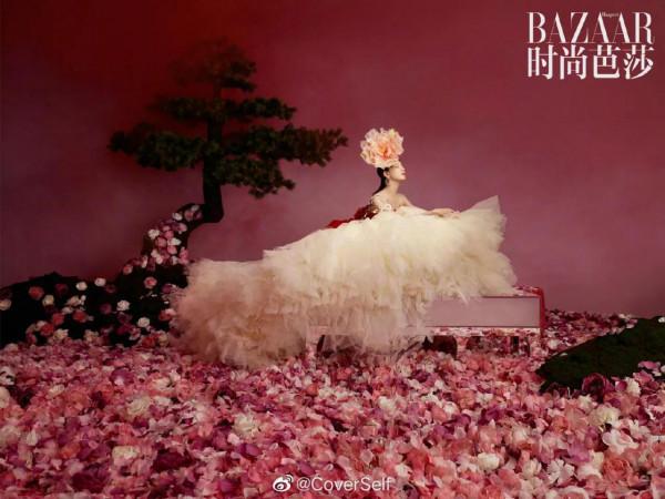 劉詩詩時尚大片來襲，人美氣質佳