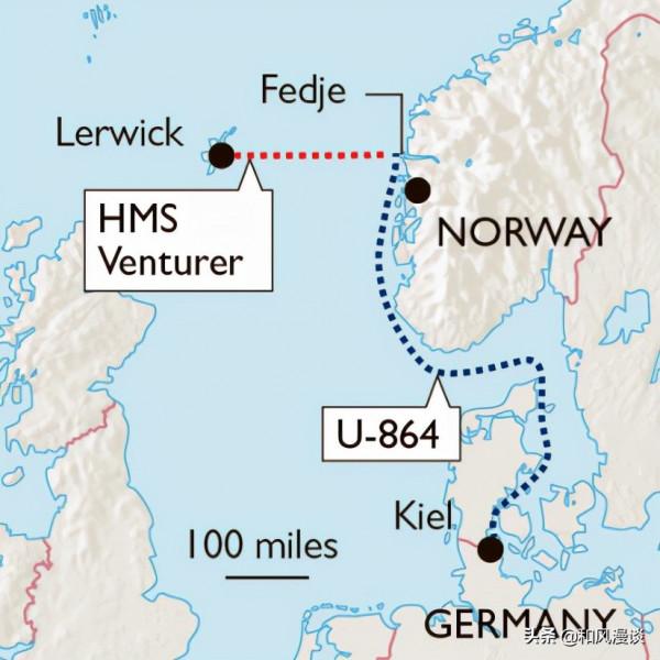 U-864號沉沒,潛艇史上唯一有記錄的水下擊沉戰 U-864號沉沒,潛艇史上唯一有記錄的水下擊沉戰