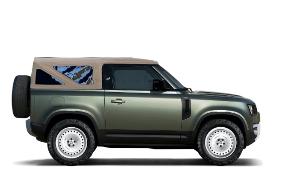 浪漫又野性的路虎？衛士敞篷版曝光，或將限量開賣