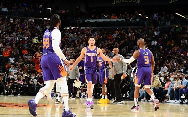 31分大勝！太陽領跑西部，布克復出，保羅14+9，麥基10投9中