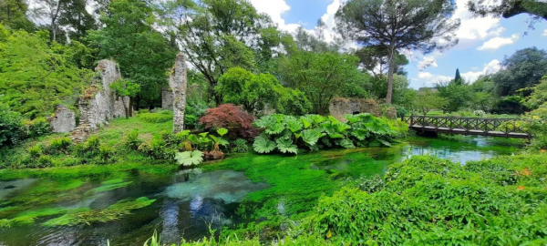 紐約時報評選最美花園榮歸義大利 被譽為伊甸園的寧法花園 紐約時報評選最美花園榮歸義大利 被譽為伊甸園的寧法花園