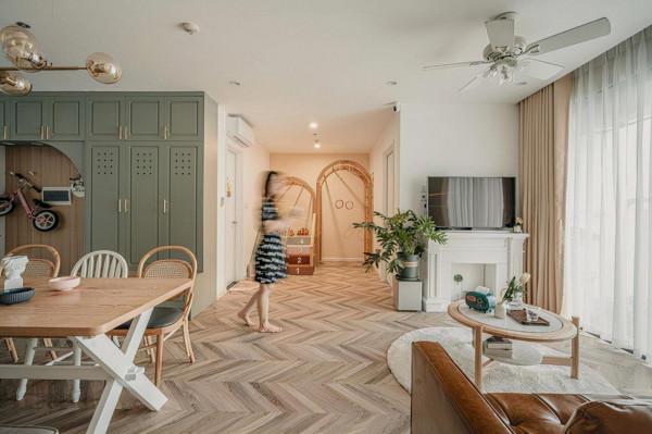 我要拿去當榜樣，一家四口98㎡，走道設遊樂區，日子過得精緻歡樂