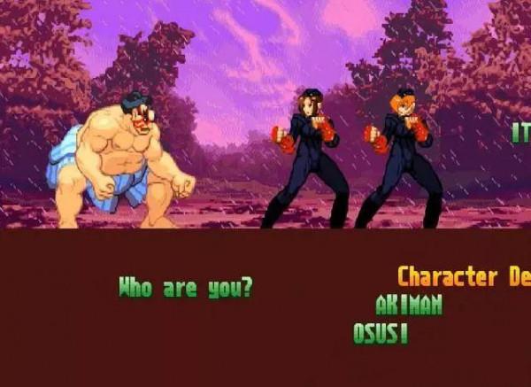 街機遊戲中配合默契的雙胞胎BOSS，沒有技術很難撐過一分鐘