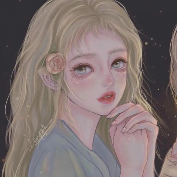 個性女生動漫頭像｜中秋快樂呀