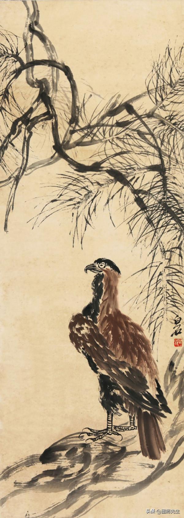 齊白石、潘天壽、李苦禪、劉繼卣畫鷹對比,你覺得誰的好 齊白石、潘天壽、李苦禪、劉繼卣畫鷹對比,你覺得誰的好