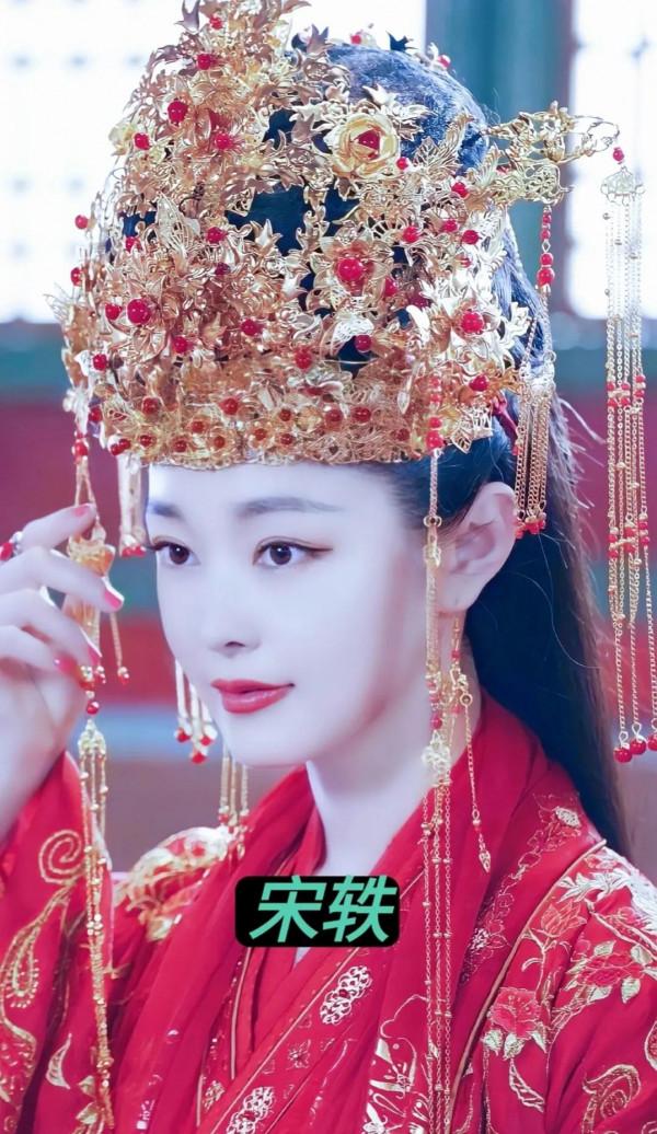 女明星穿紅嫁衣，誰最好看