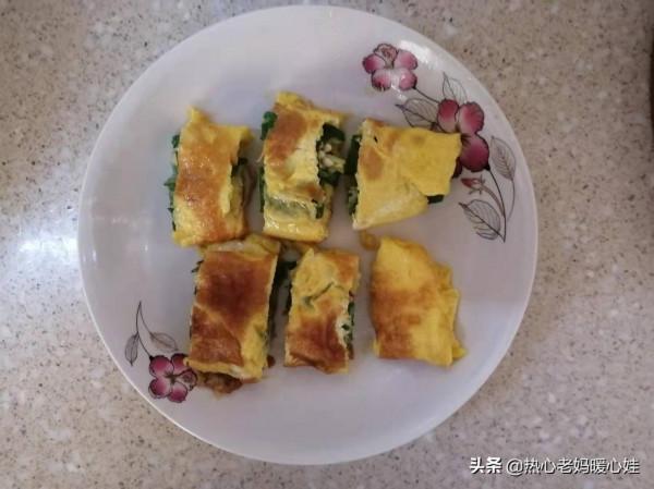 當北方的乳酪遇上南方的秋葵，翠花，上乳酪秋葵雞蛋卷