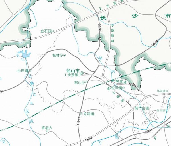 韶山市歷史沿革及行政區劃