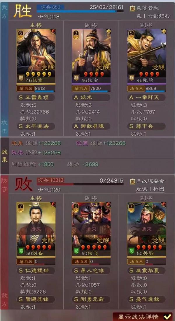 黃巾兄弟盾，輕鬆取桃園