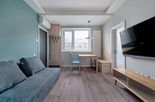 60㎡簡約北歐小二居,呈現出一個優雅舒適的居住空間 60㎡簡約北歐小二居,呈現出一個優雅舒適的居住空間