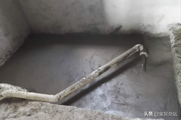 下沉式衛生間回填，要避開4點，漏水返味就基本不會出現了