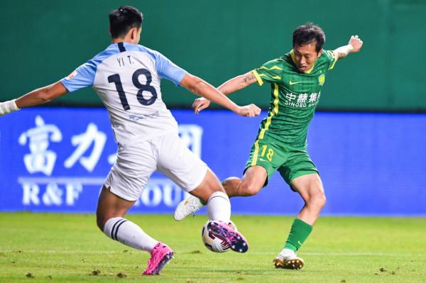 足球——中超:廣州城隊勝北京國安隊 足球——中超:廣州城隊勝北京國安隊