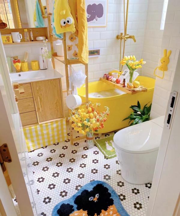 女主的89㎡新居，裝成了“童話小屋”的樣子，太治癒了