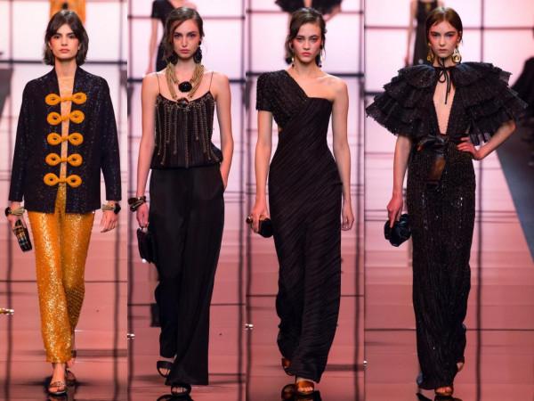 Armani Privé經典高定系列：不同深淺的橙色，演繹東方美學