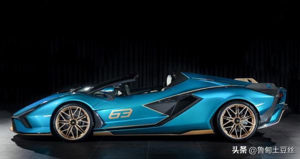 「轂銳馳」全球19輛油電狂牛Lamborghini Sian Roadster駕到