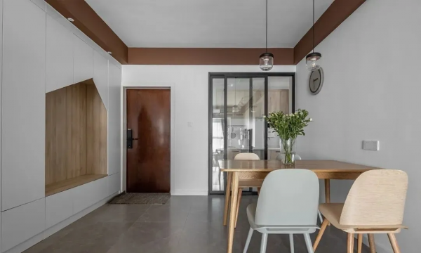 小尼宅配 | 112m²北歐簡約三居室，全屋定製僅花費19萬