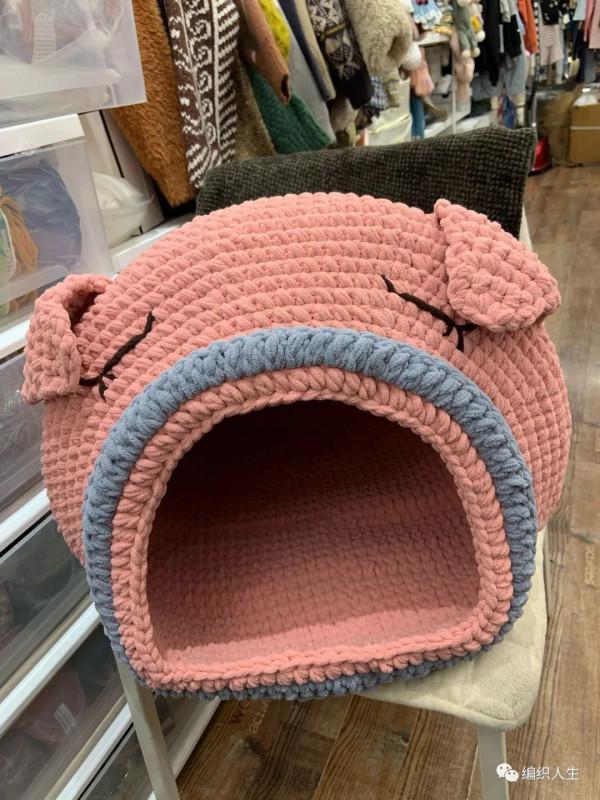 寵物也要有新家，超可愛原創編織狗窩欣賞