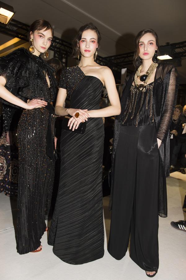 Armani Privé經典高定系列：不同深淺的橙色，演繹東方美學