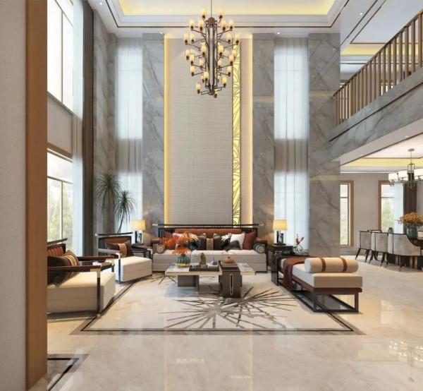 經典&OpenCurlyDoubleQuote;挑高&rdquo;客廳背景設計