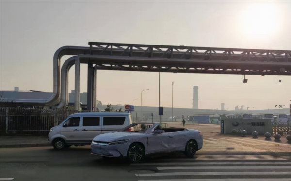 比亞迪漢敞篷版、旅行版相繼曝光,涉獵個性化市場,打造品牌形象 比亞迪漢敞篷版、旅行版相繼曝光,涉獵個性化市場,打造品牌形象