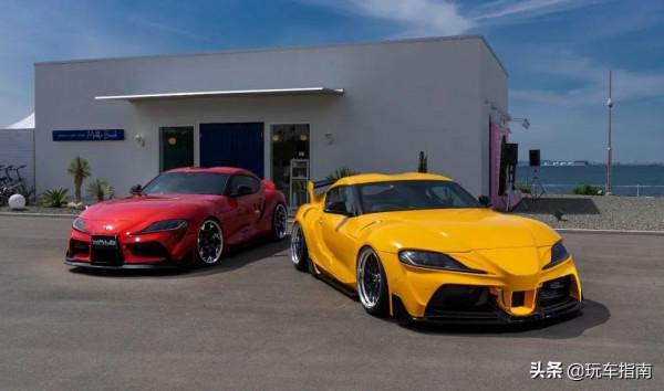 豐田SUPRA國內加價10萬，車主改裝寬體套件，神似法拉利F1戰車