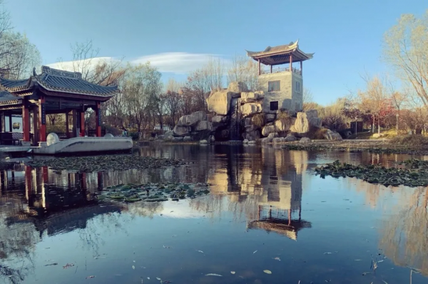 原來，沒有白雪覆蓋的冬日園博，也可以這麼美！