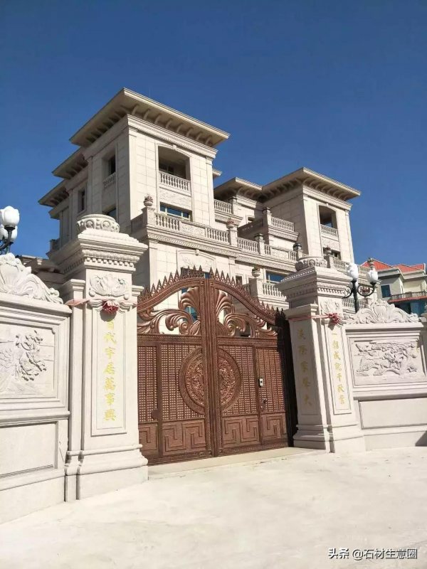 50款別墅石材圍牆大門,奢華大氣 50款別墅石材圍牆大門,奢華大氣