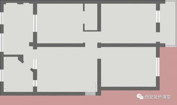 100㎡三室老房為娃上學，改頭換面重裝修