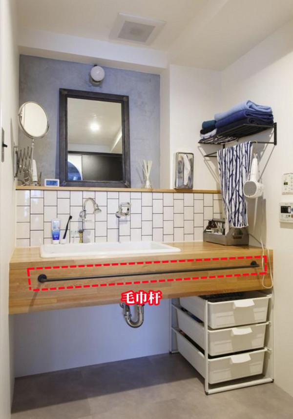 有一說一，日本家庭的洗漱區，藏的5個細節十分到位，有必要學學