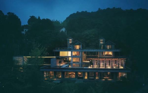 度假天花板，一房一私湯|都江堰冬季私湯溫泉民宿溫暖你心！