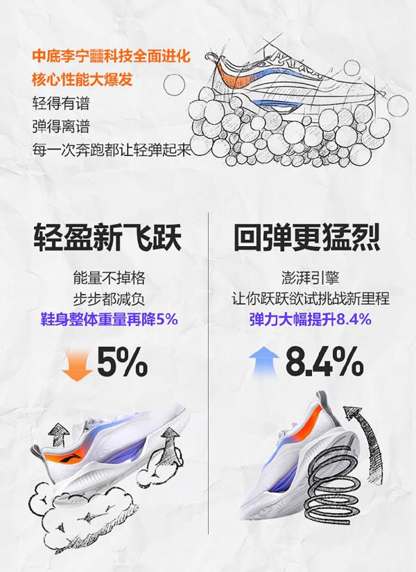 給力的升級帶來更輕更彈的跑步體驗，國產潮流跑鞋確實越來越棒了
