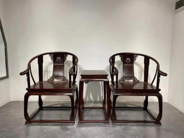 幾百年的古典傳承！小葉紫檀皇冠椅