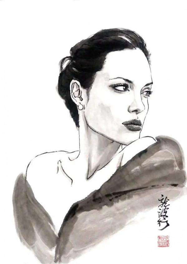 業餘畫家龍波行、作品精湛很正點