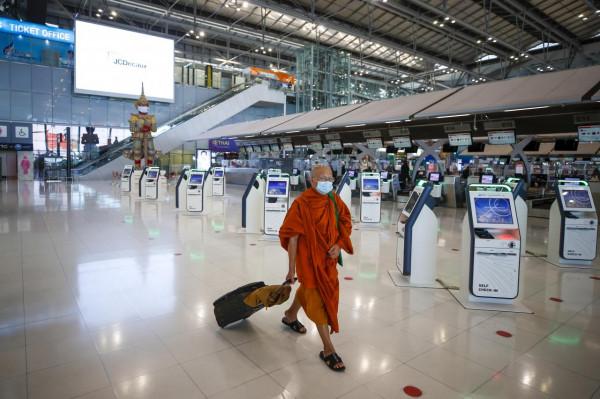 疫情下的泰國曼谷素萬那普機場 疫情下的泰國曼谷素萬那普機場