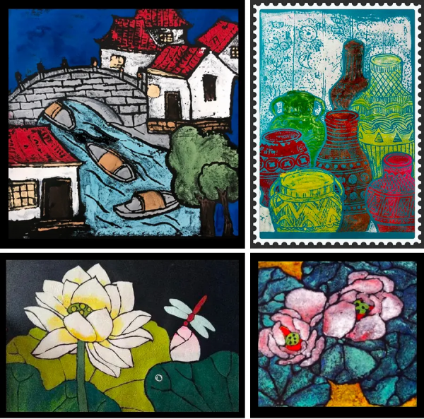 兒童畫教程|創意版畫課程《吹塑版畫之蝶戀花》 兒童畫教程|創意版畫課程《吹塑版畫之蝶戀花》