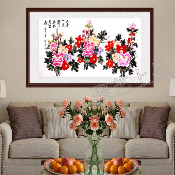 客廳裡掛什麼字畫好看？書法字畫掛家，橫跨兩代人審美