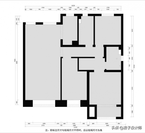 95㎡陽光暖居，入戶以亞克力透明管做隔斷，效果喜人