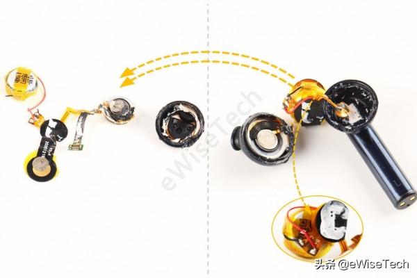 E拆解：真我Buds Air2手感頗好，內部結構簡單，但一體化拆解不易