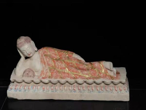 睡佛 漢白玉