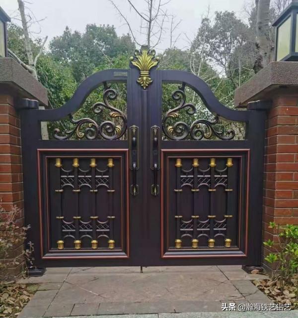 鐵藝大門-電動鐵藝鋁藝大門引領新風尚 鐵藝大門-電動鐵藝鋁藝大門引領新風尚