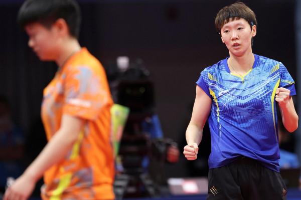 乒乓球——女子單打決賽：王曼昱奪冠