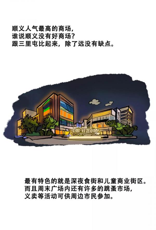 漫畫—《北京商場攻略：年輕人逛大悅城，土豪SKP，海淀人淘寶》