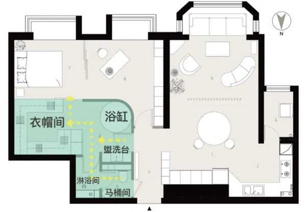68㎡花60萬裝修？這個一人居 不簡單