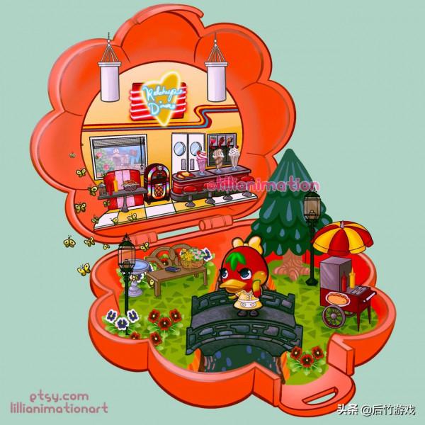 玩家設計了多個動森村民的口袋玩具形象，既可愛又個性