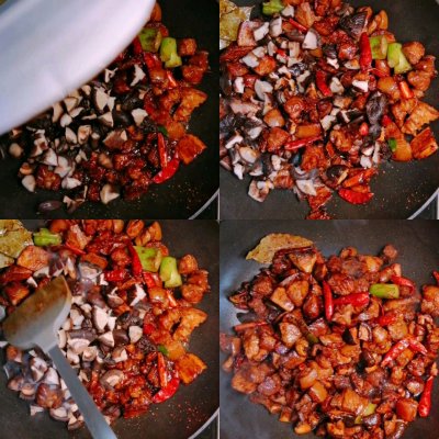 #精緻一人食#香菇紅燒肉，鮮香可口，肥而不膩……