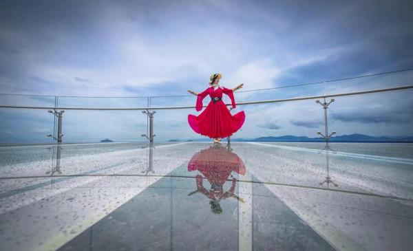 仙島湖——山清水秀雲勝雪